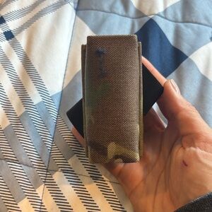 Kydex angled multi-cam single pistol magazine